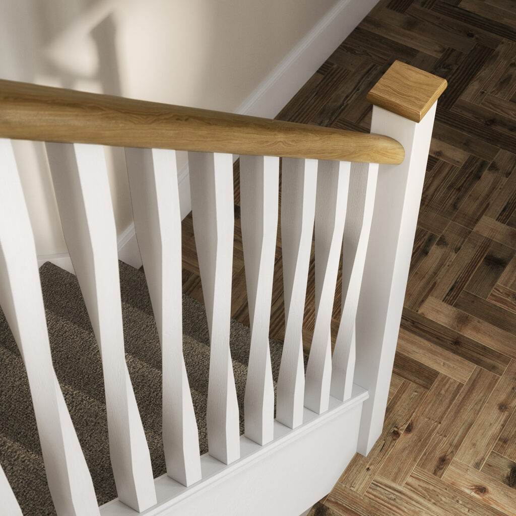 Twisted2 White+Oak CloseUp