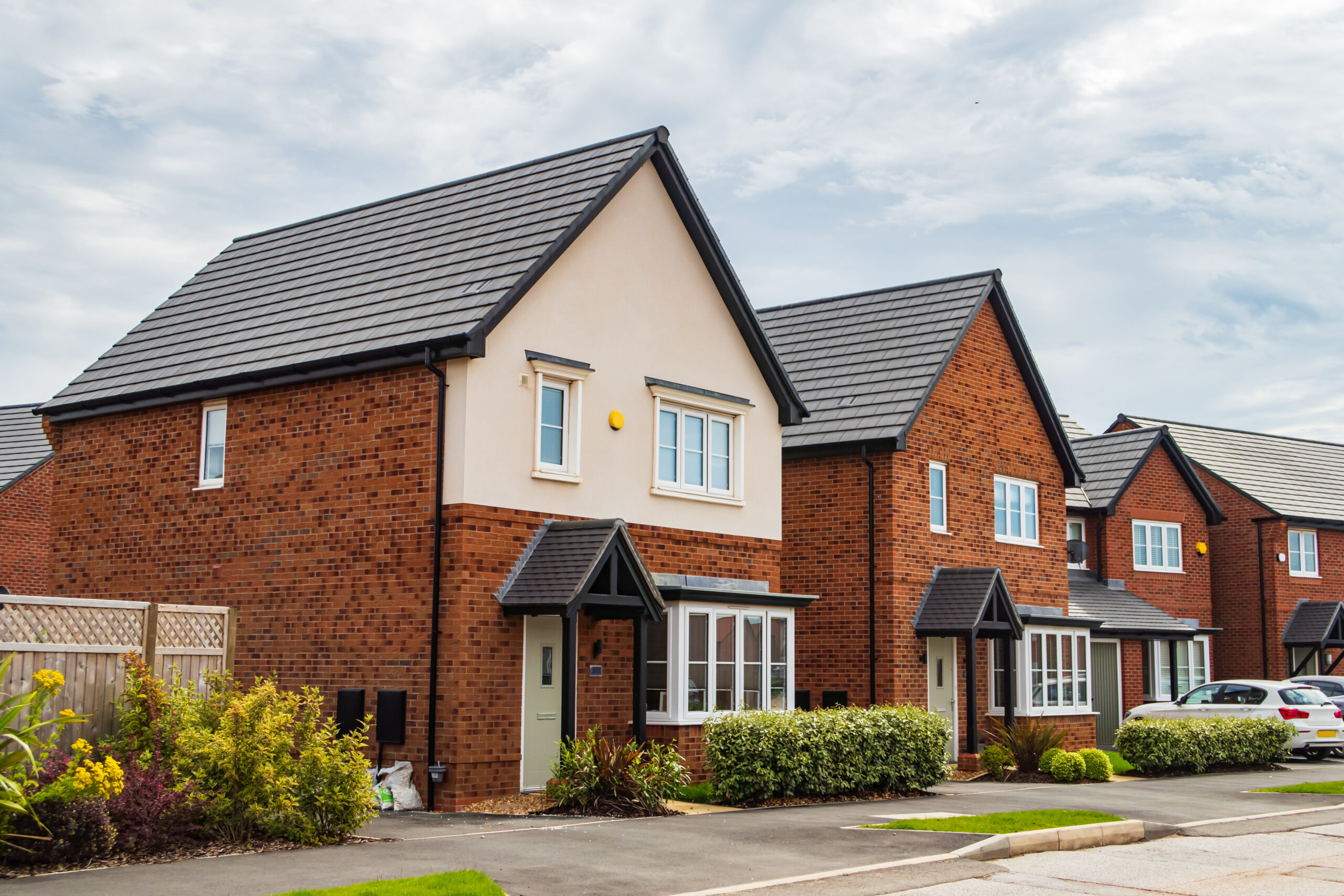 Detached houses in Manchester, United Kingdom