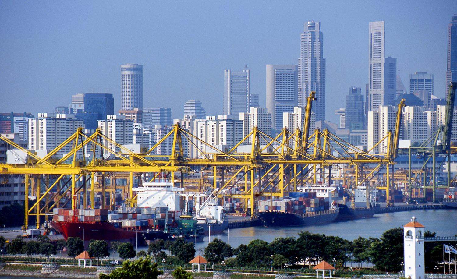 Congestion at the Port of Singapore