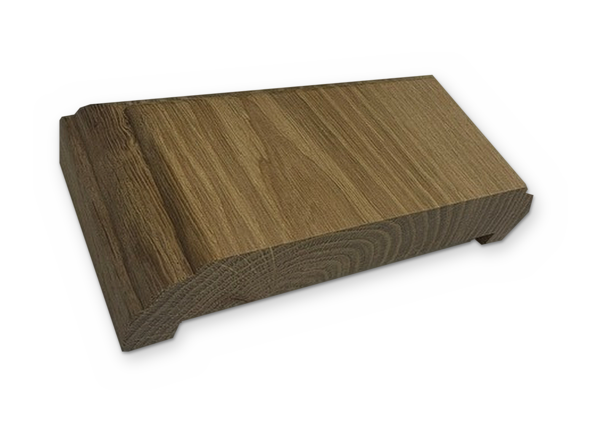 Oak Newel Cap Half 110x110x27mm (0.0001633 m3)
