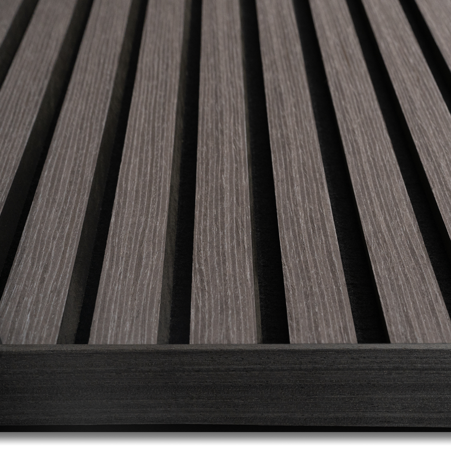 Smoked Oak Acoustic Wall Panel 22x600x2400mm