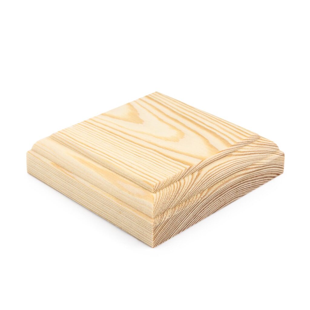 Pine Newel Cap 110x110x27mm